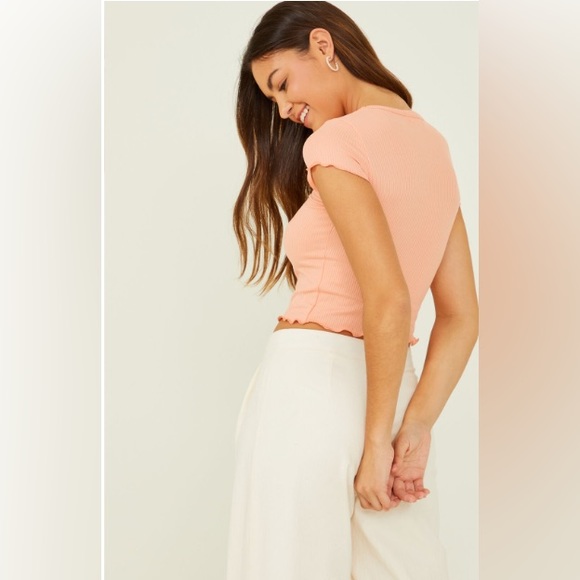 Altar’d State Ribbed T-Shirt - Picture 4 of 4